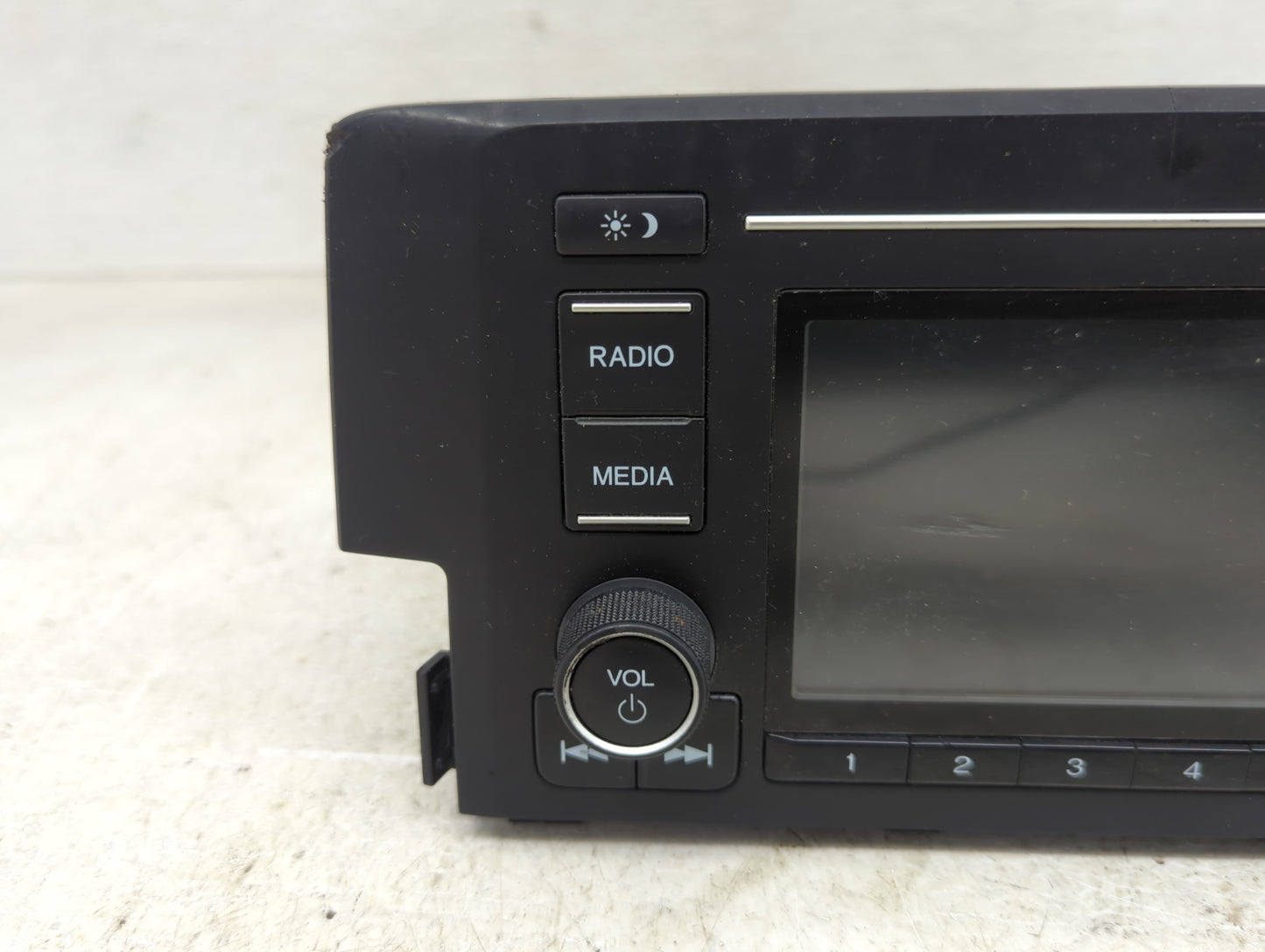 2019-2021 Honda Civic Radio AM FM Cd Player Receiver Replacement Fits Fits 2019 2020 2021 OEM Used Auto Parts - Oemusedautop