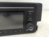 2019-2021 Honda Civic Radio AM FM Cd Player Receiver Replacement Fits Fits 2019 2020 2021 OEM Used Auto Parts - Oemusedautop