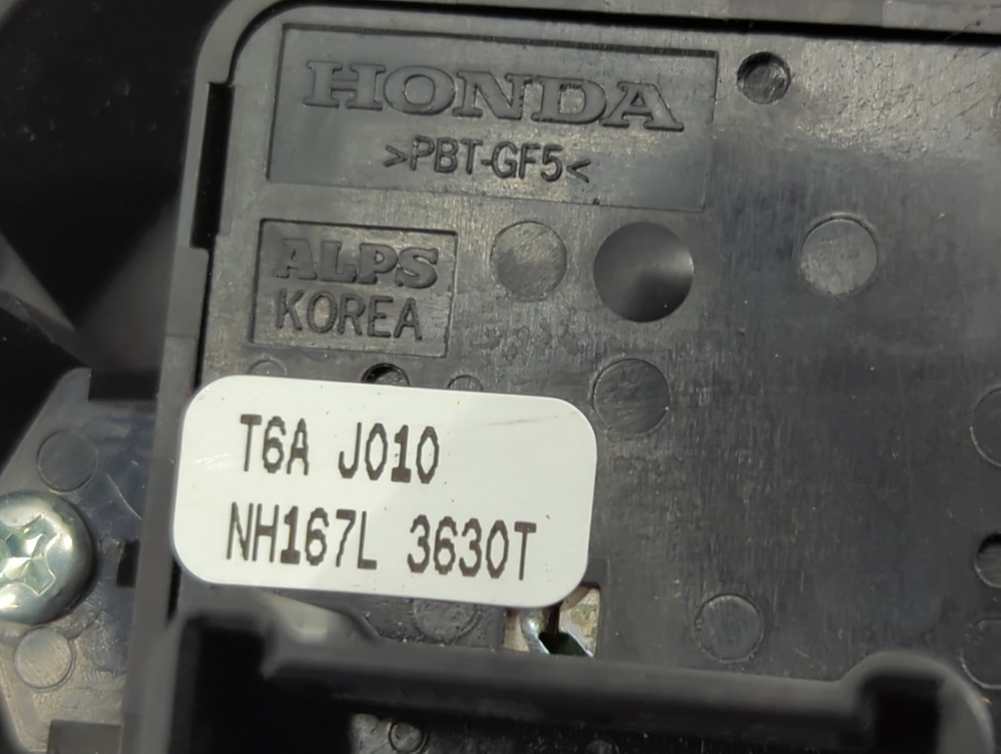 2016-2021 Honda Civic Master Power Window Switch Replacement Driver Side Left P/N:T6A J010 M64590 Fits OEM Used Auto Parts -