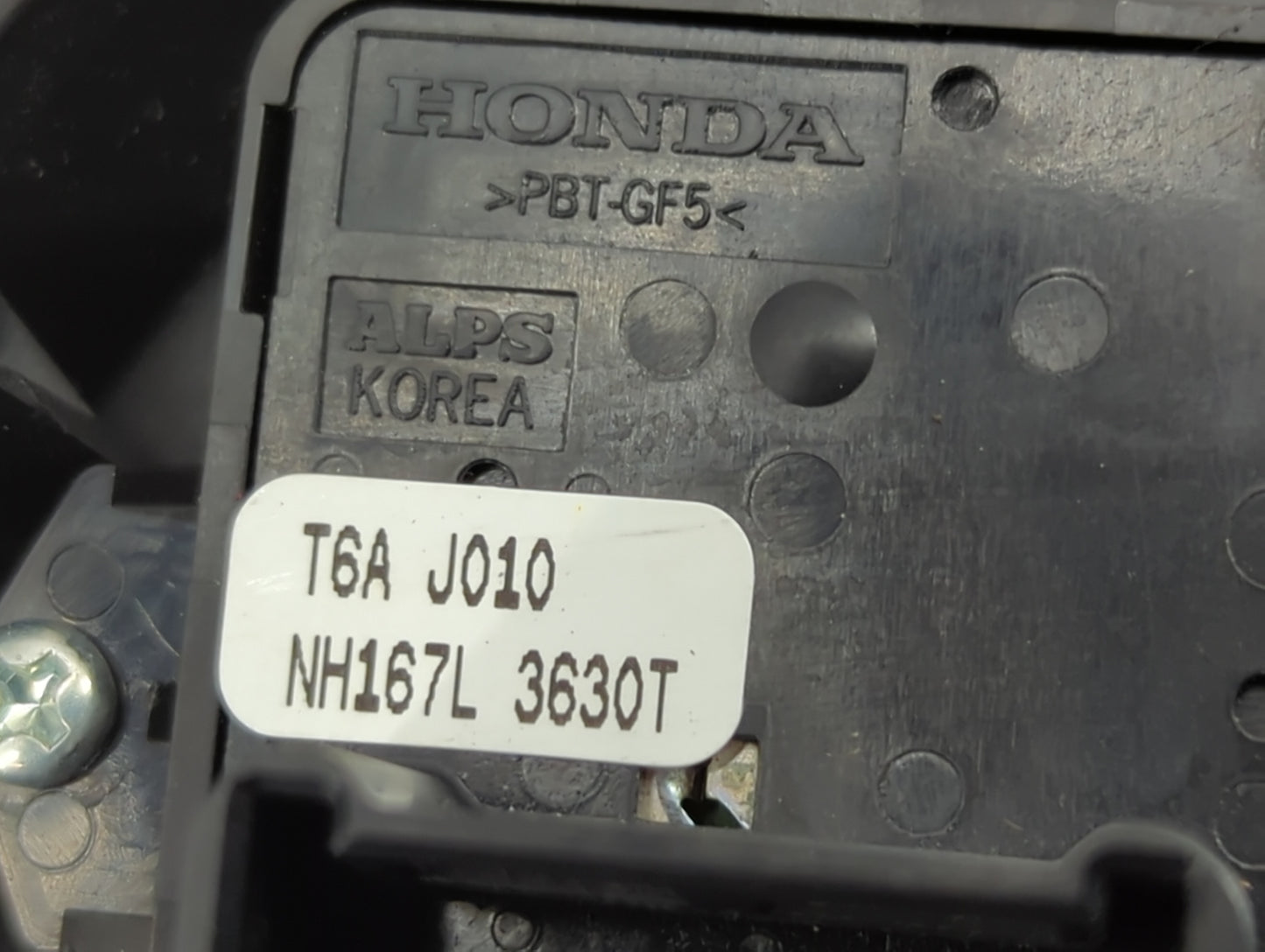 2016-2021 Honda Civic Master Power Window Switch Replacement Driver Side Left P/N:T6A J010 M64590 Fits OEM Used Auto Parts -