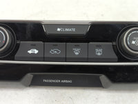 2021 Honda Civic Climate Control Module Temperature AC/Heater Replacement P/N:79600TBAA332M1 SANWA2A784B Fits OEM Used Auto 