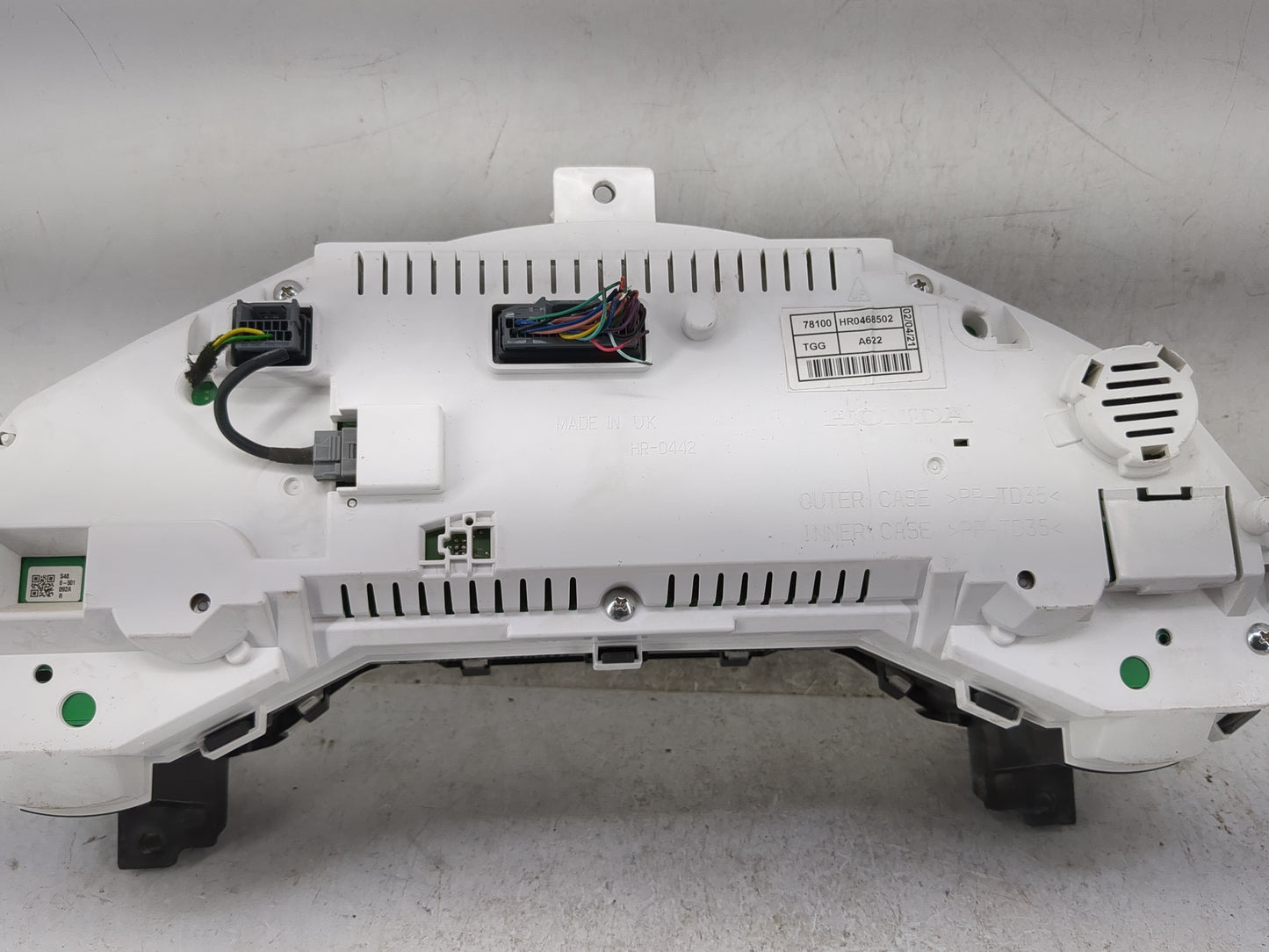 2021 Honda Civic Instrument Cluster Speedometer Gauges P/N:HR0468502 Miles: Fits OEM Used Auto Parts - Oemusedautoparts1.com