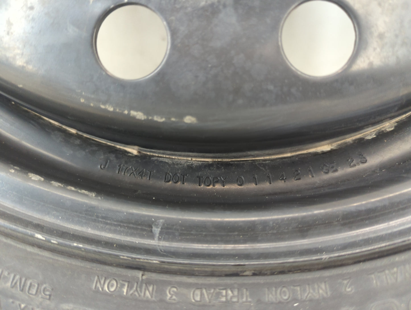 2017-2021 Honda Civic Spare Donut Tire Wheel Rim Oem 1486922 - Oemusedautoparts1.com
