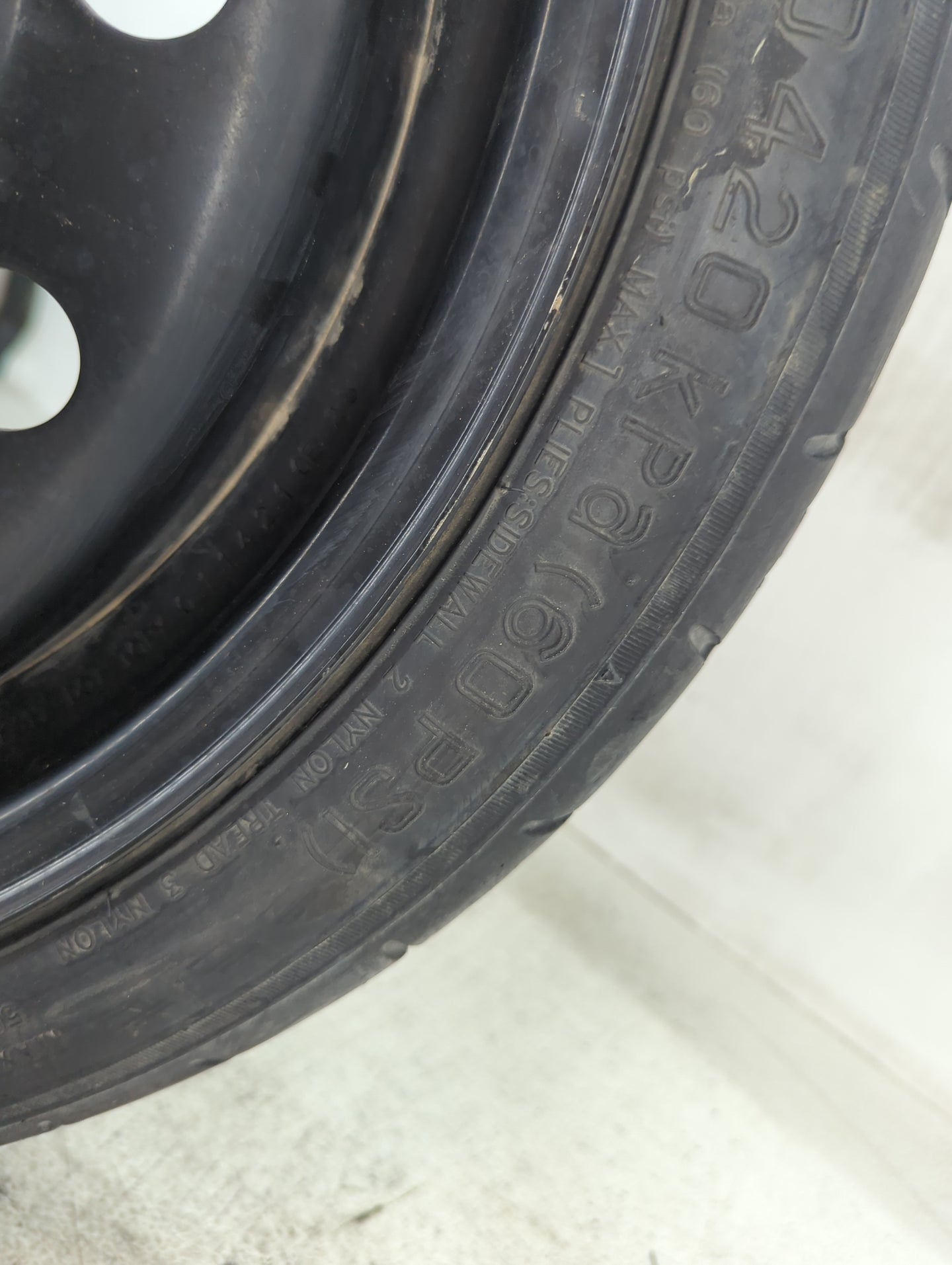 2017-2021 Honda Civic Spare Donut Tire Wheel Rim Oem 1486922 - Oemusedautoparts1.com