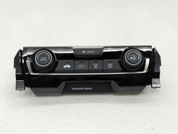 2016-2021 Honda Civic Climate Control Module Temperature AC/Heater Replacement P/N:79600-TBA-A332-M1 Fits OEM Used Auto Part