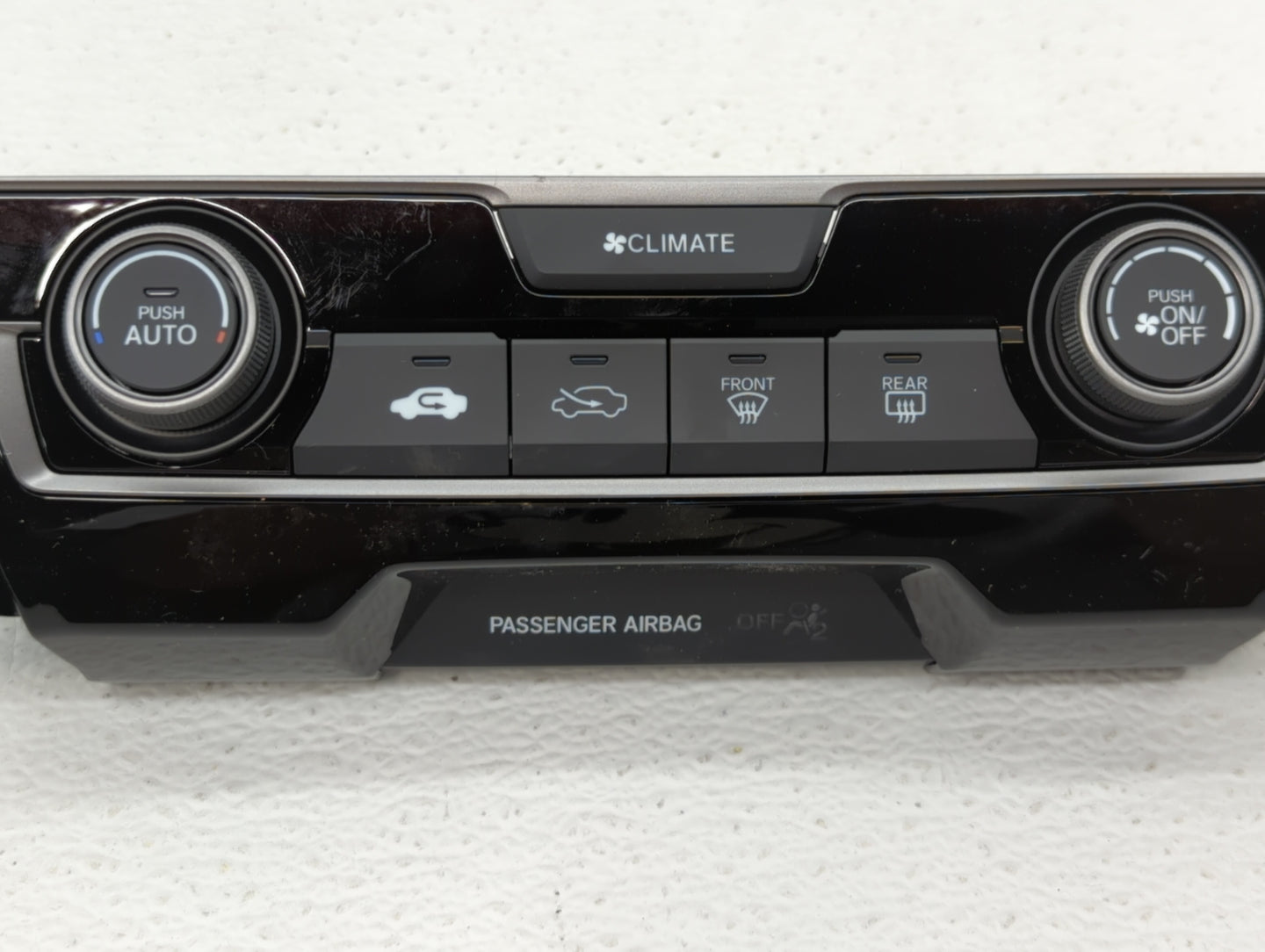 2016-2021 Honda Civic Climate Control Module Temperature AC/Heater Replacement P/N:79600-TBA-A332-M1 Fits OEM Used Auto Part