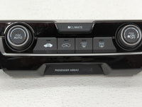 2016-2021 Honda Civic Climate Control Module Temperature AC/Heater Replacement P/N:79600-TBA-A332-M1 Fits OEM Used Auto Part
