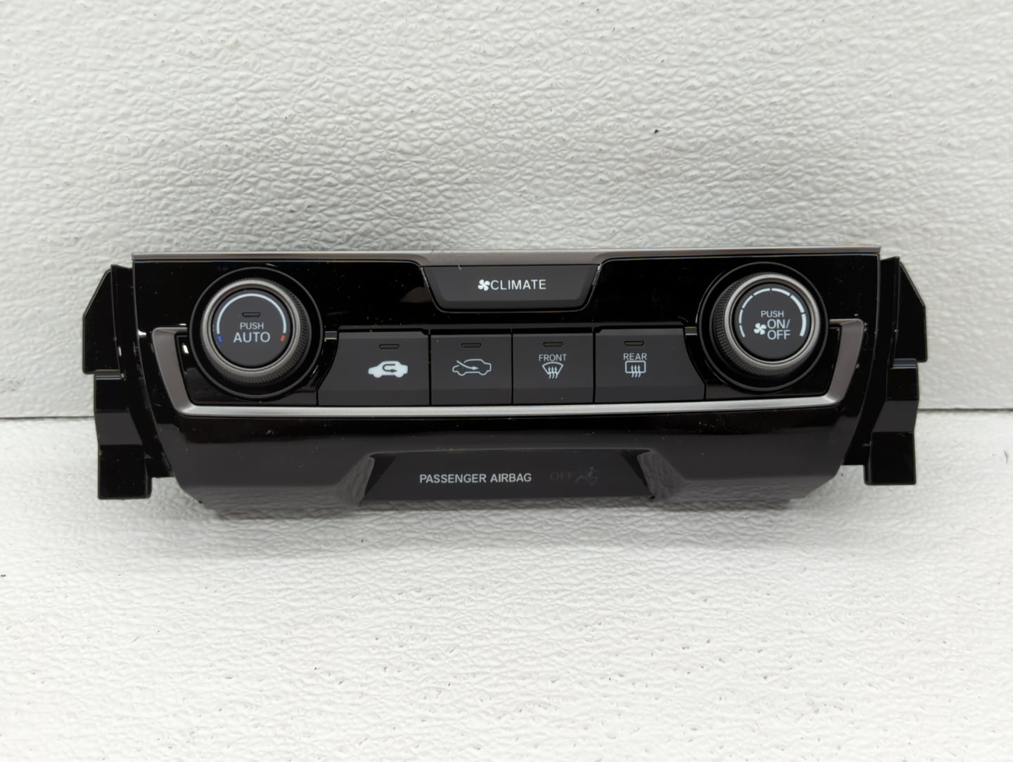 2016-2021 Honda Civic Climate Control Module Temperature AC/Heater Replacement P/N:79600-TBA-A332-M1 Fits OEM Used Auto Part