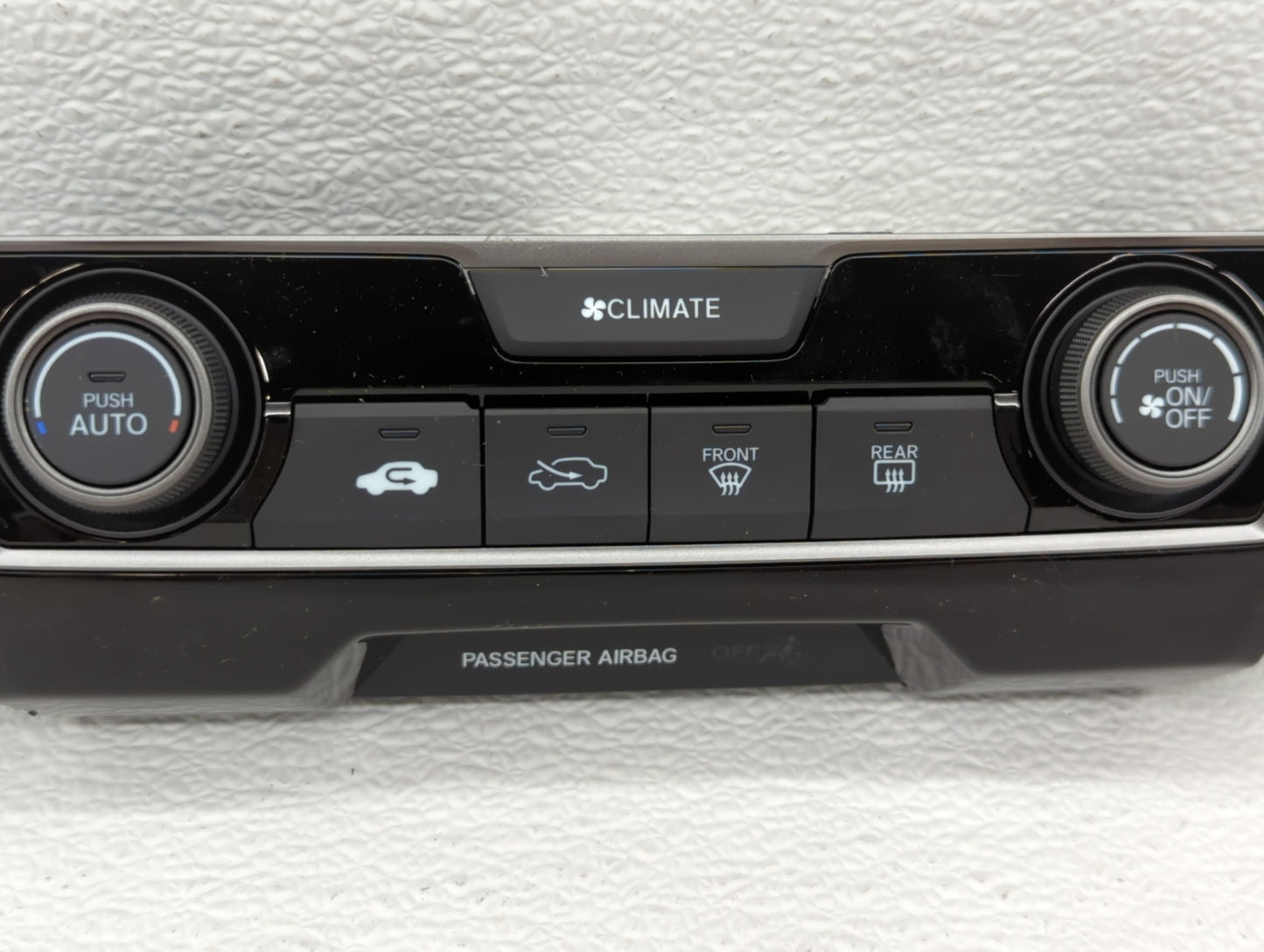 2016-2021 Honda Civic Climate Control Module Temperature AC/Heater Replacement P/N:79600-TBA-A332-M1 Fits OEM Used Auto Part