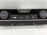 2016-2021 Honda Civic Climate Control Module Temperature AC/Heater Replacement P/N:79600-TBA-A332-M1 Fits OEM Used Auto Part