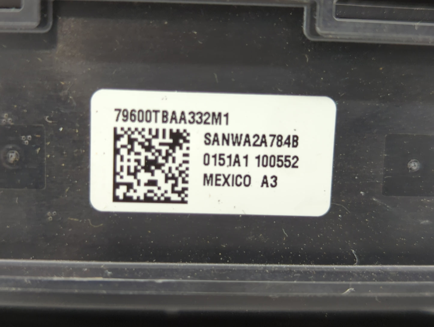 2016-2021 Honda Civic Climate Control Module Temperature AC/Heater Replacement P/N:79600-TBA-A332-M1 Fits OEM Used Auto Part