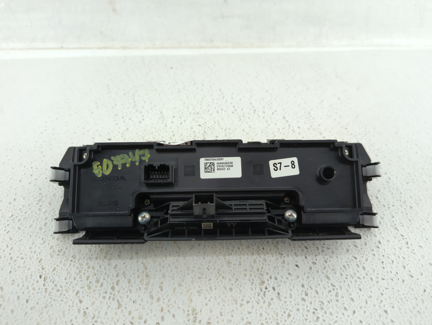 2016-2021 Honda Civic Climate Control Module Temperature AC/Heater Replacement P/N:79600TBAA332M1 Fits OEM Used Auto Parts -