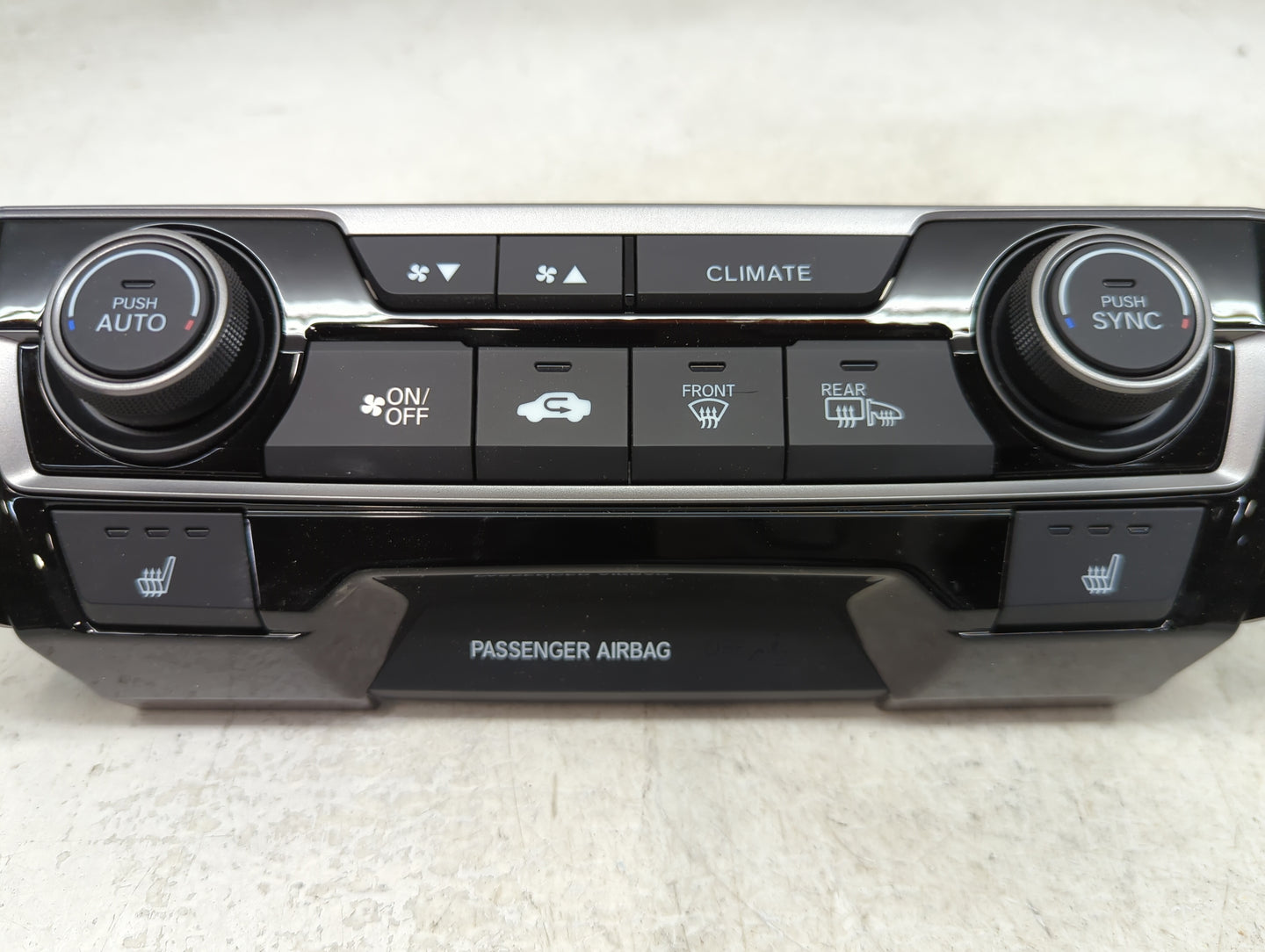 2019-2021 Honda Civic Climate Control Module Temperature AC/Heater Replacement P/N:79600TBAA912M1 SANWA2A723F Fits OEM Used 