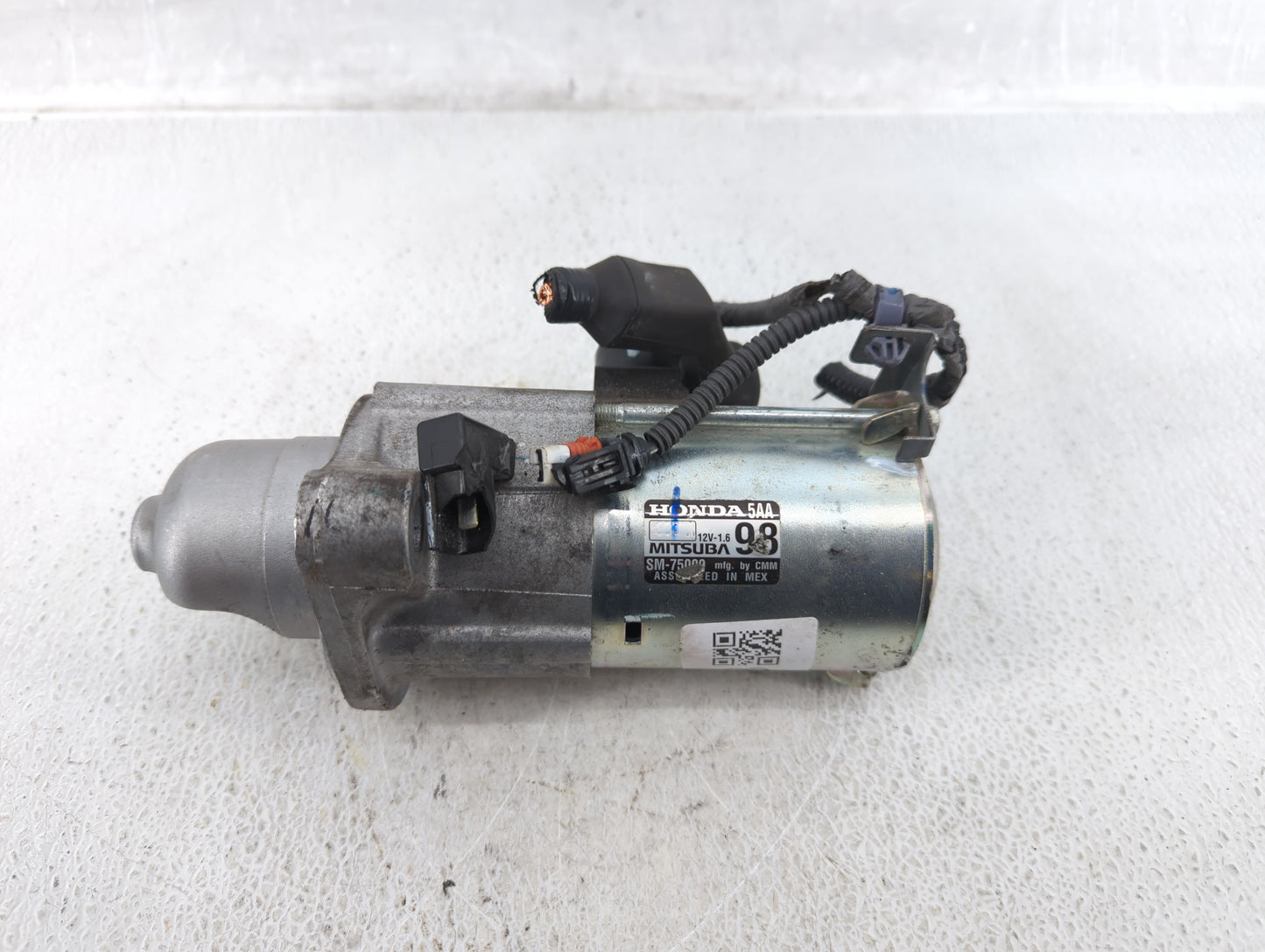 2016-2017 Honda Civic Car Starter Motor Solenoid OEM P/N:SM-75000 Fits Fits 2016 2017 2020 OEM Used Auto Parts - Oemusedauto