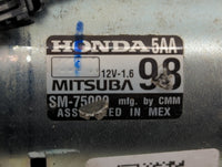 2016-2017 Honda Civic Car Starter Motor Solenoid OEM P/N:SM-75000 Fits Fits 2016 2017 2020 OEM Used Auto Parts - Oemusedauto