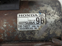2016-2021 Honda Civic Car Starter Motor Solenoid OEM P/N:SM-74027 Fits Fits 2016 2017 2018 2019 2020 2021 OEM Used Auto Part