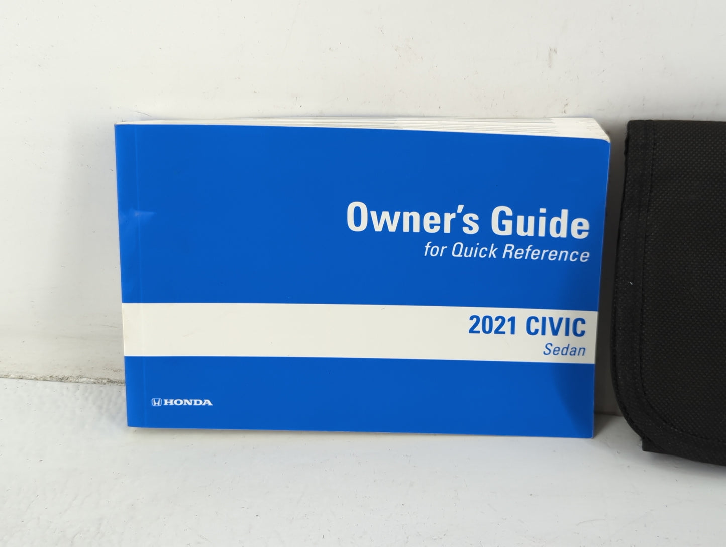 2021 Honda Civic Owners Manual Book Guide P/N:00X31-TBA-G500 OEM Used Auto Parts - Oemusedautoparts1.com