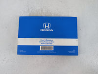 2021 Honda Civic Owners Manual Book Guide P/N:00X31-TBA-G500 OEM Used Auto Parts - Oemusedautoparts1.com