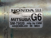 2021 Honda Civic Car Starter Motor Solenoid OEM P/N:SM-75020 438000-2740, 28100-36150 Fits OEM Used Auto Parts - Oemusedauto