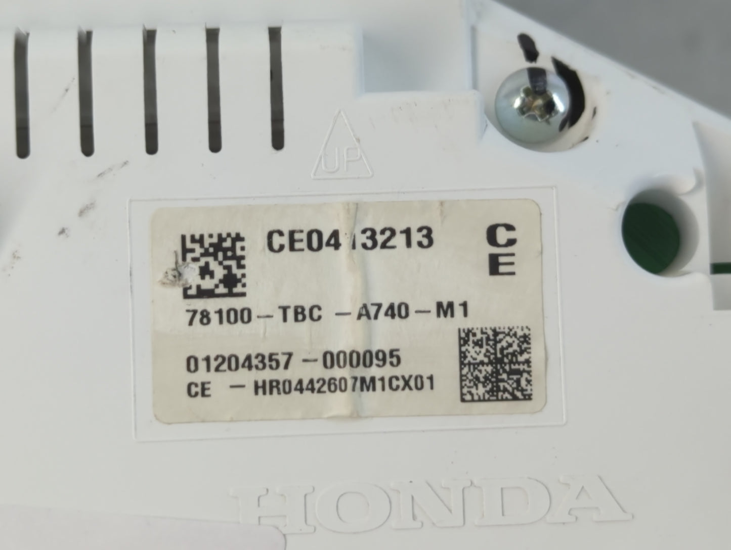 2016-2021 Honda Civic Instrument Cluster Speedometer Gauges P/N:78100-TBC-A740-M1 Fits Fits 2016 2017 2019 2020 2021 OEM Use