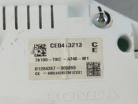 2016-2021 Honda Civic Instrument Cluster Speedometer Gauges P/N:78100-TBC-A740-M1 Fits Fits 2016 2017 2019 2020 2021 OEM Use