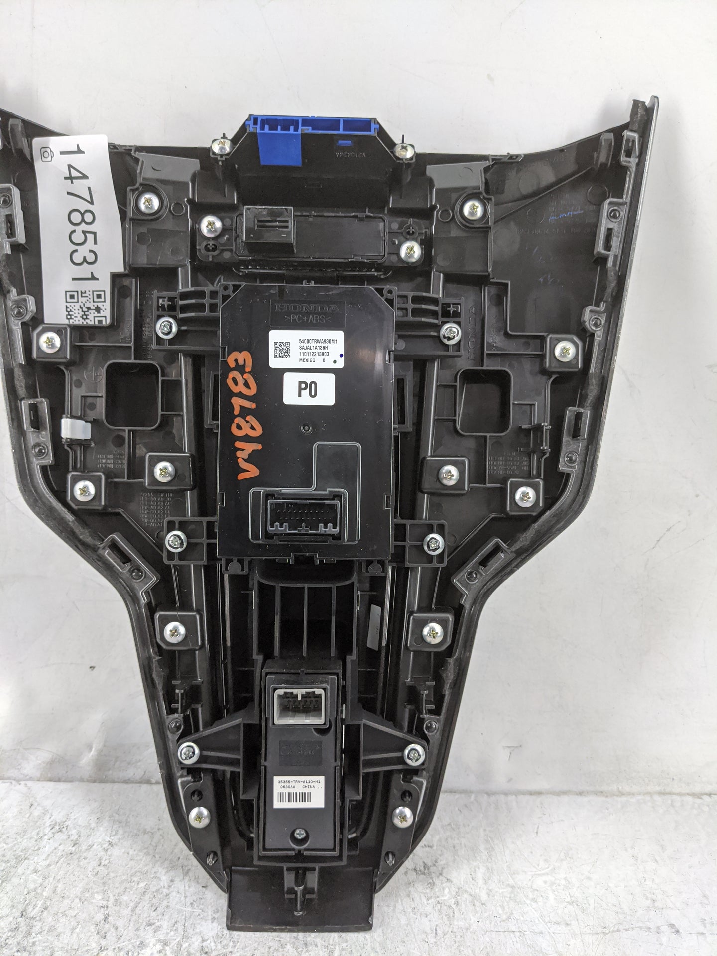 2021 Honda Clarity Floor Console Assembly Shifter Black - Oemusedautoparts1.com