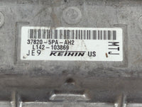 2021-2022 Honda Cr-V PCM Engine Control Computer ECU ECM PCU OEM P/N:37820-5PA-AH2 Fits Fits 2021 2022 OEM Used Auto Parts -