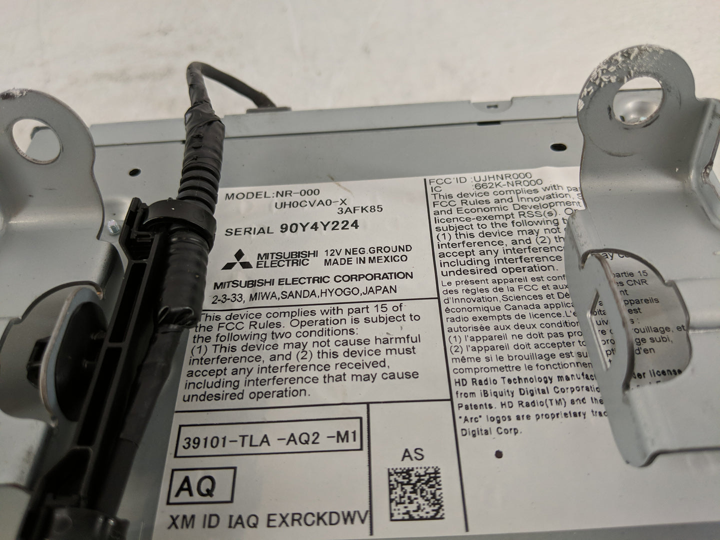 2018-2021 Honda Cr-V Radio AM FM Cd Player Receiver Replacement P/N:90Y4Y224 Fits Fits 2018 2019 2020 2021 OEM Used Auto Par