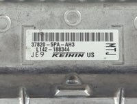 2021-2022 Honda Cr-V PCM Engine Control Computer ECU ECM PCU OEM P/N:37820-5PA-AH2 Fits Fits 2021 2022 OEM Used Auto Parts -