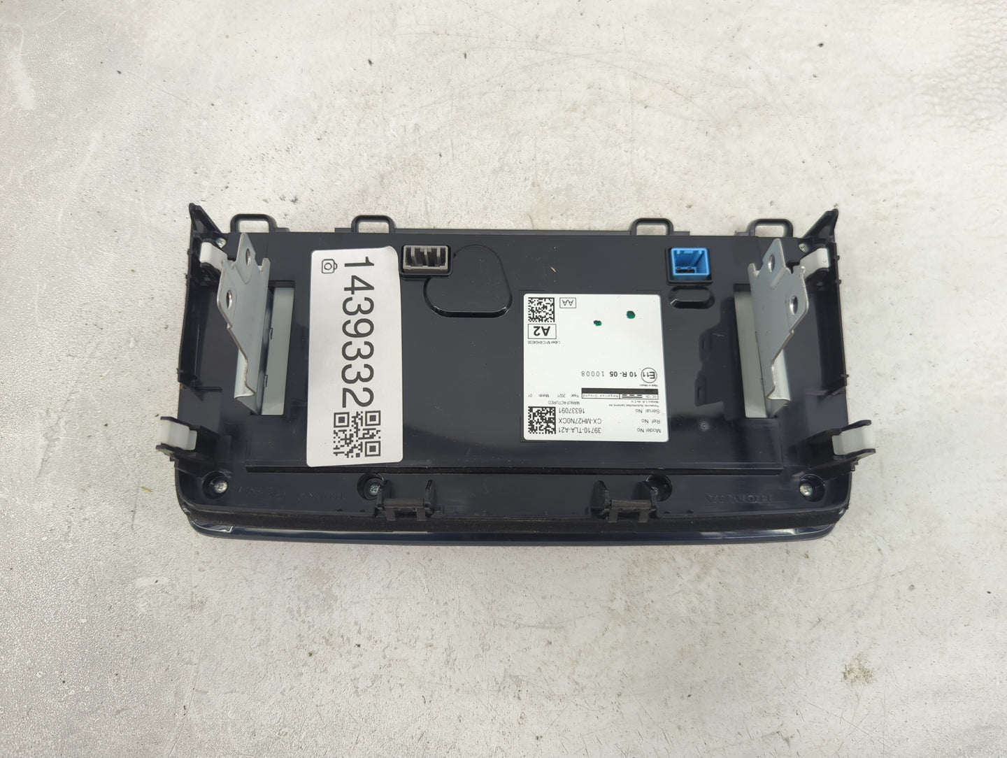 2021 Honda Cr-V Radio AM FM Cd Player Receiver Replacement P/N:39710-TLA-A21 CX-MH27N0CX Fits OEM Used Auto Parts - Oemuseda