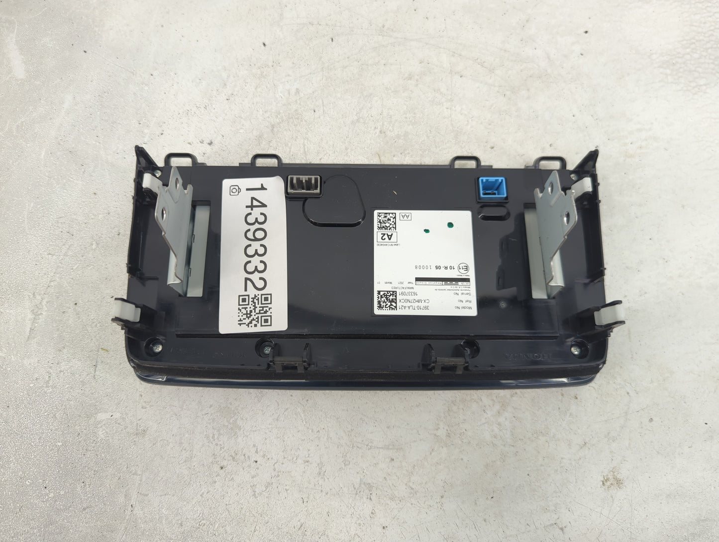2021 Honda Cr-v Information Display Screen Black - Oemusedautoparts1.com