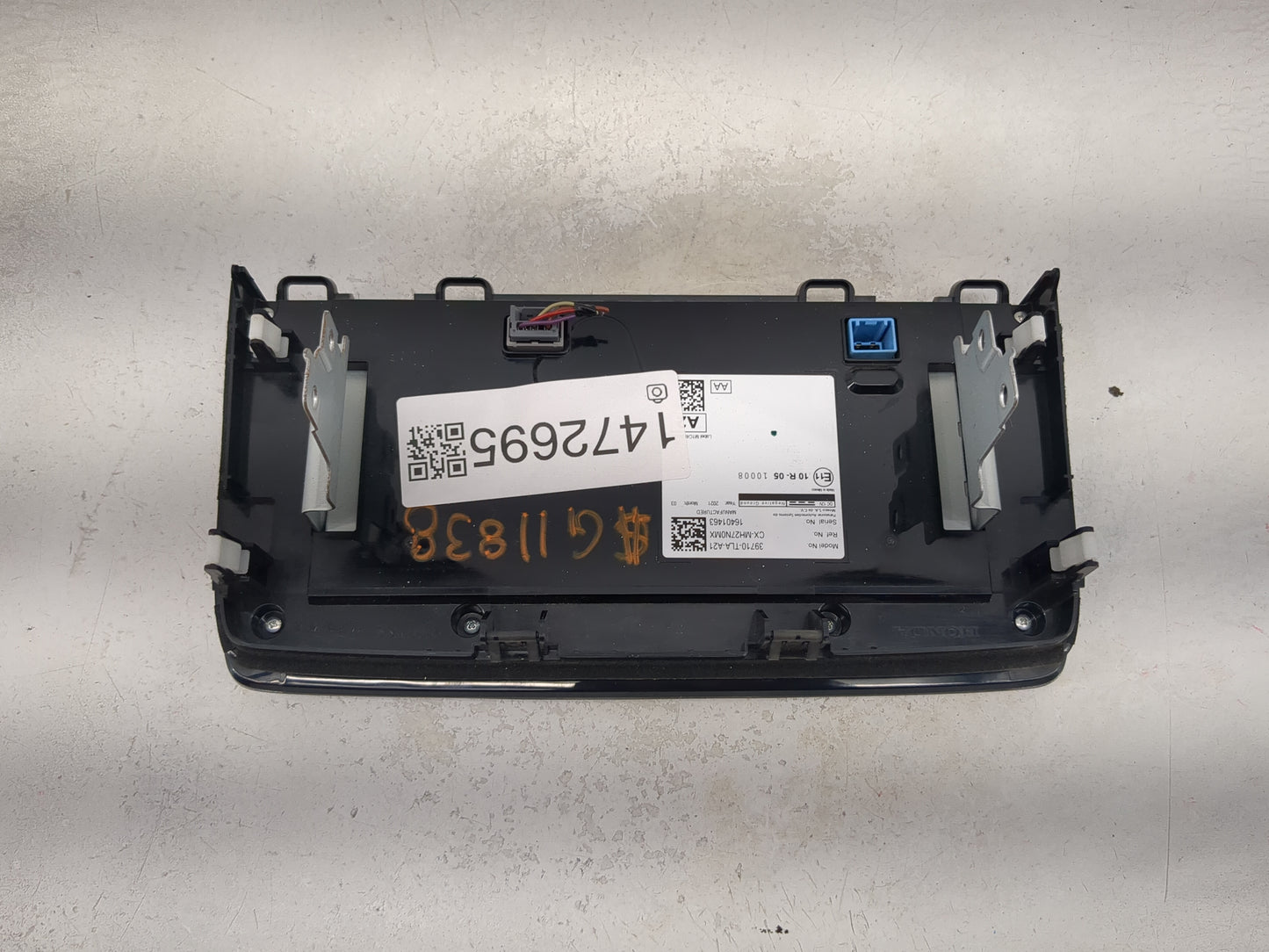 2021 Honda Cr-v Information Display Screen 1472695 - Oemusedautoparts1.com