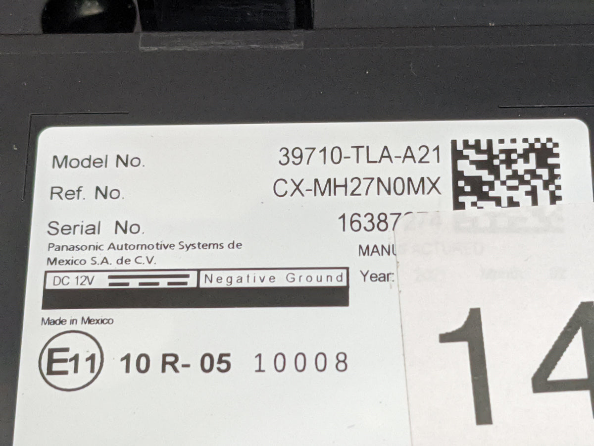 2021 Honda Cr-v Information Radio Display Screen 1473146 - Oemusedautoparts1.com