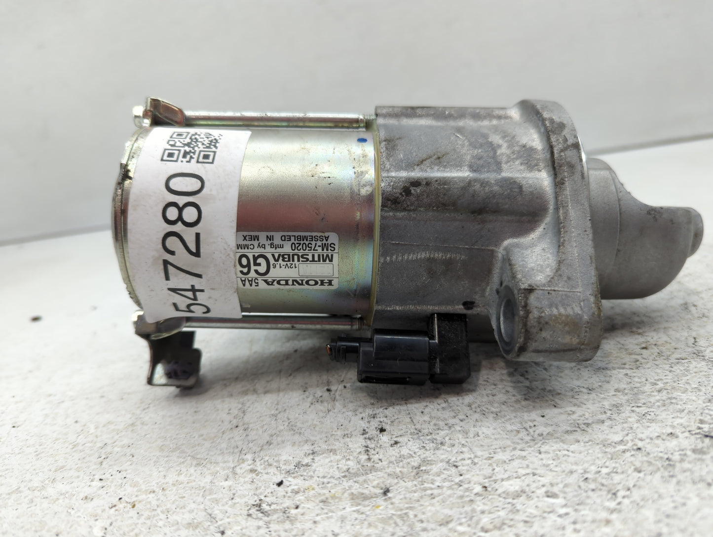 2021-2022 Honda Cr-V Car Starter Motor Solenoid OEM P/N:SM-75020 Fits Fits 2021 2022 OEM Used Auto Parts - Oemusedautoparts1