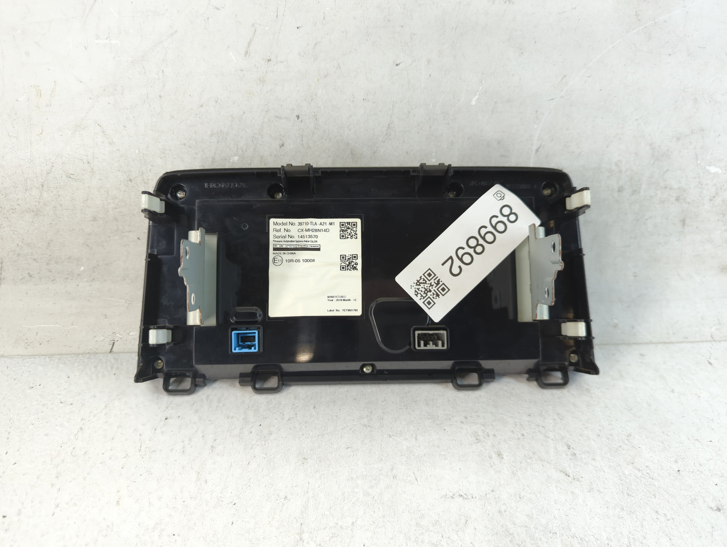 2018-2022 Honda Cr-v Am Fm Cd Player Radio Receiver - Oemusedautoparts1.com
