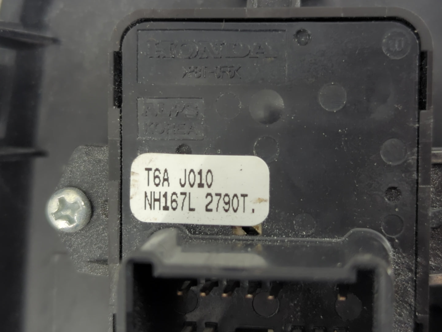 2021 Honda Crv Master Power Window Switch Replacement Driver Side Left P/N:T6A J010 Fits Fits 2017 2018 2019 2020 2022 OEM U