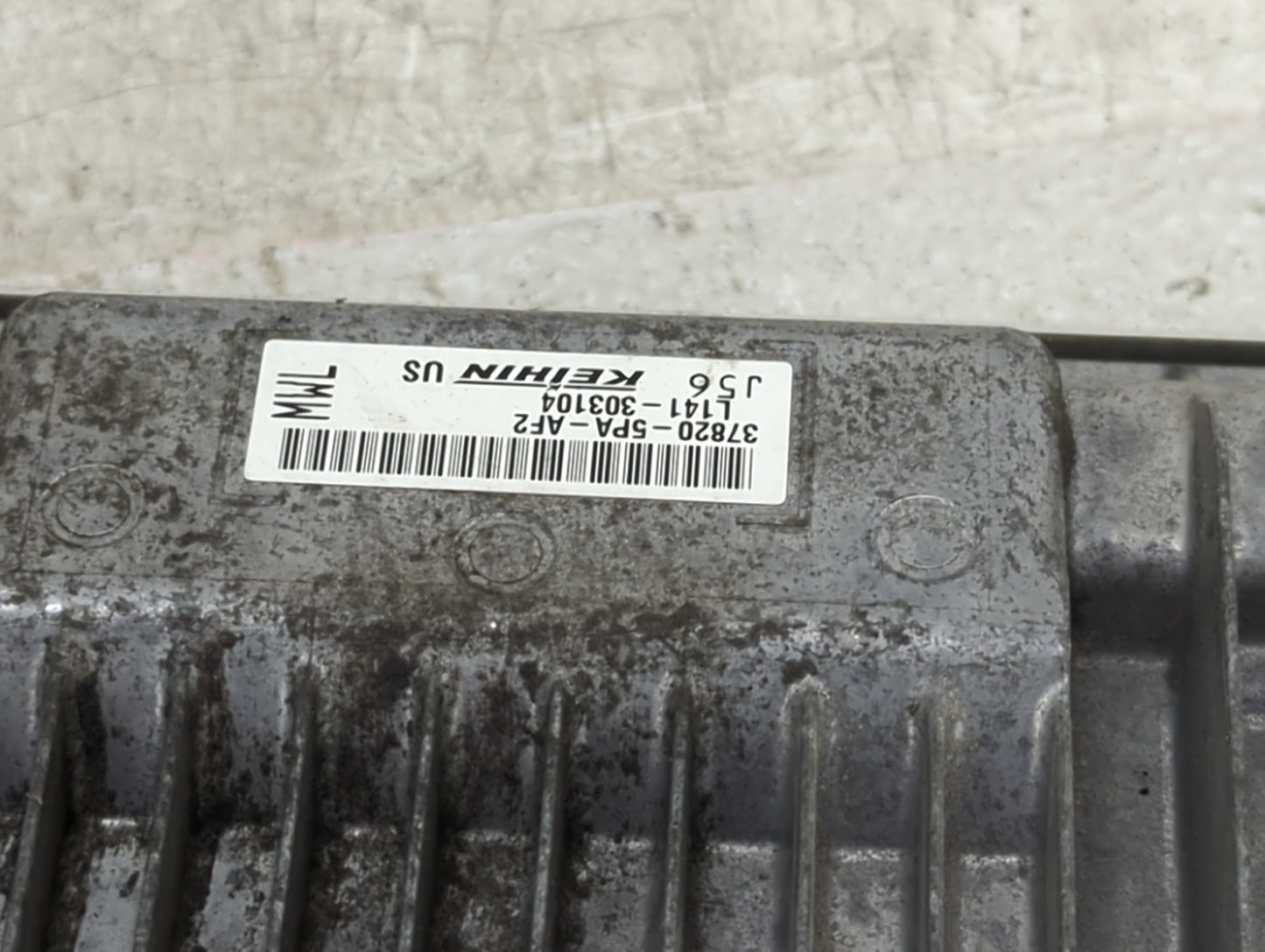 2021 Honda Crv PCM Engine Control Computer ECU ECM PCU OEM P/N:37820-5PA-AF2, L141-303104 Fits Fits 2022 OEM Used Auto Parts