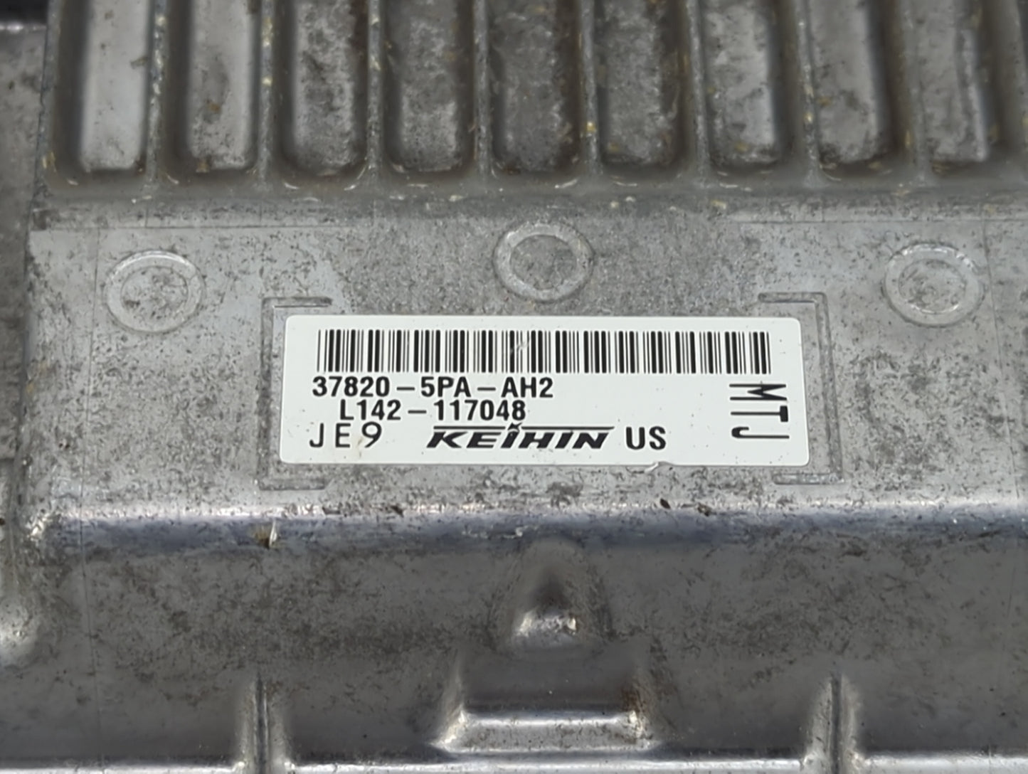 2021 Honda Crv PCM Engine Control Computer ECU ECM PCU OEM P/N:37820-5PA-AH2 L142-117048 Fits Fits 2022 OEM Used Auto Parts 