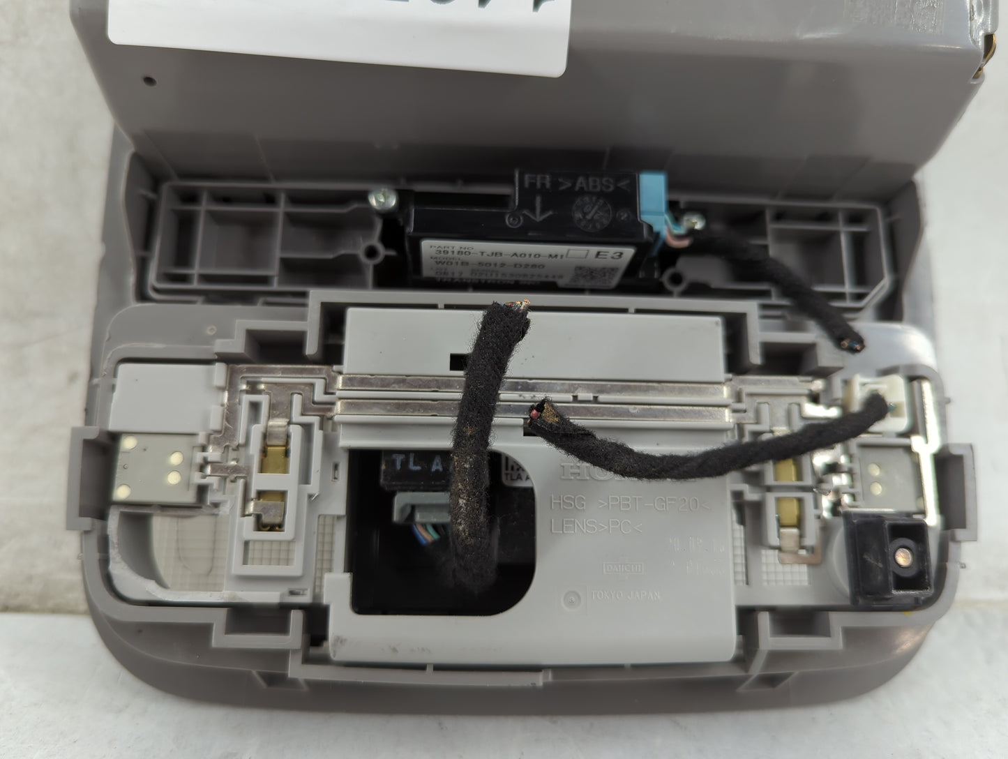 2021 Honda Crv Overhead Roof Console Gray - Oemusedautoparts1.com