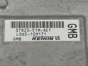 2021-2022 Honda Hr-V PCM Engine Control Computer ECU ECM PCU OEM P/N:37820-51M-AE1 Fits Fits 2021 2022 OEM Used Auto Parts