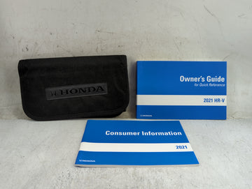 2021 Honda Hr-V Owners Manual Book Guide P/N:31T7AG50 0G-14647, 00X31-T7A-G500, Y1260, CI-12970, 00X31-H21-8000 OEM Used Aut