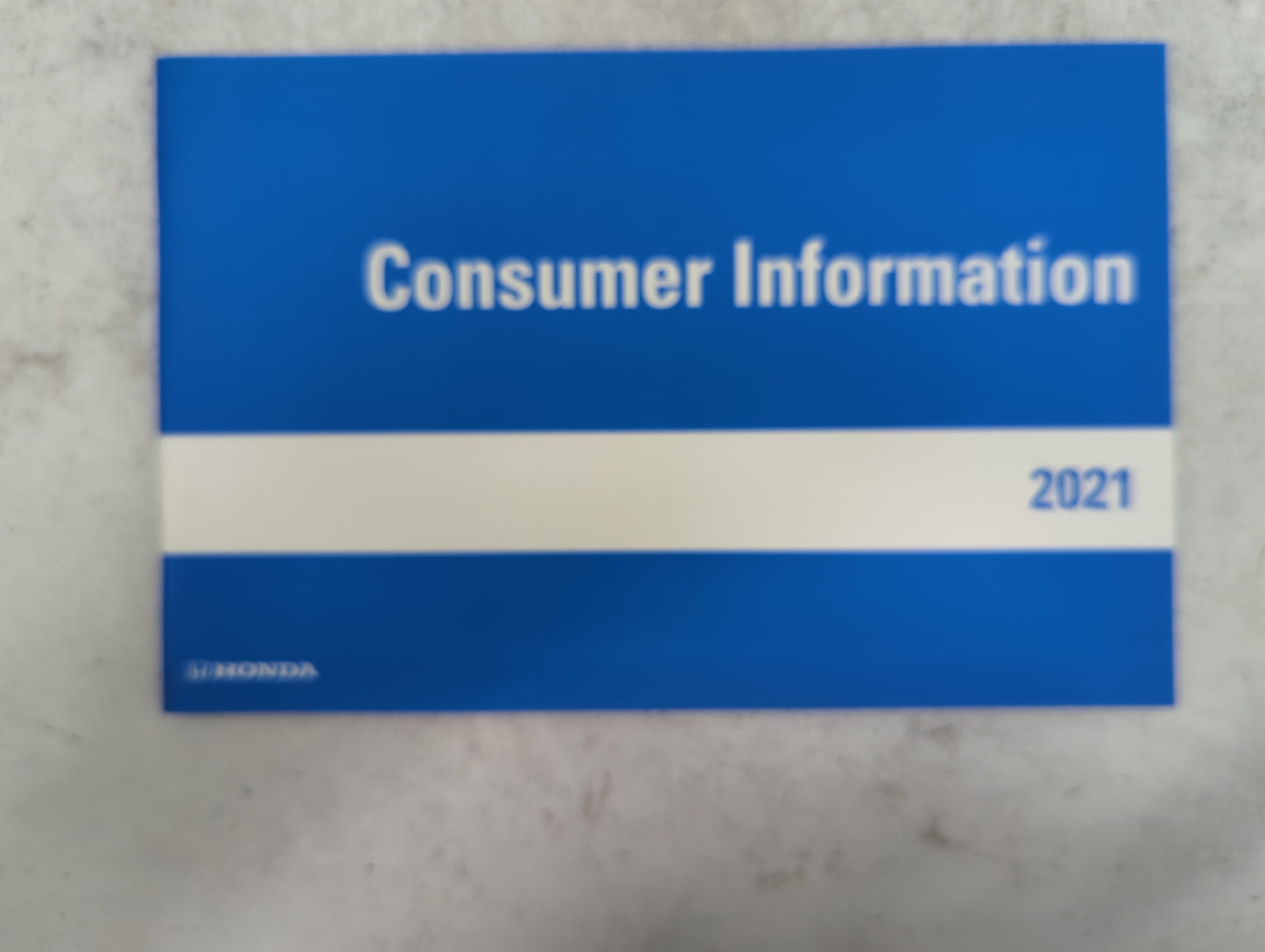 2021 Honda Hr-V Owners Manual Book Guide P/N:31T7AG50 0G-14647, 00X31-T7A-G500, Y1260, CI-12970, 00X31-H21-8000 OEM Used Aut
