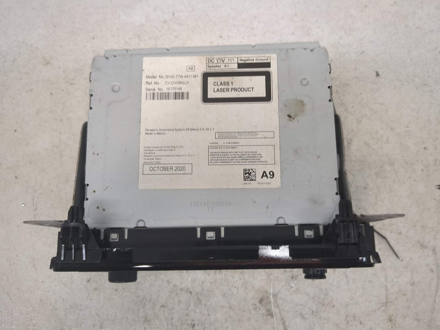 2019-2022 Honda Hr-V Radio AM FM Cd Player Receiver Replacement P/N:39100-T7W-A911-M1 CV-CHV8N0JX Fits Fits 2019 2020 2021 2