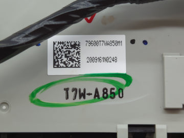 2016-2022 Honda Hr-V Climate Control Module Temperature AC/Heater Replacement P/N:79600T7WA850M1 79600-T7W-A840-M1 Fits OEM Used Auto Parts