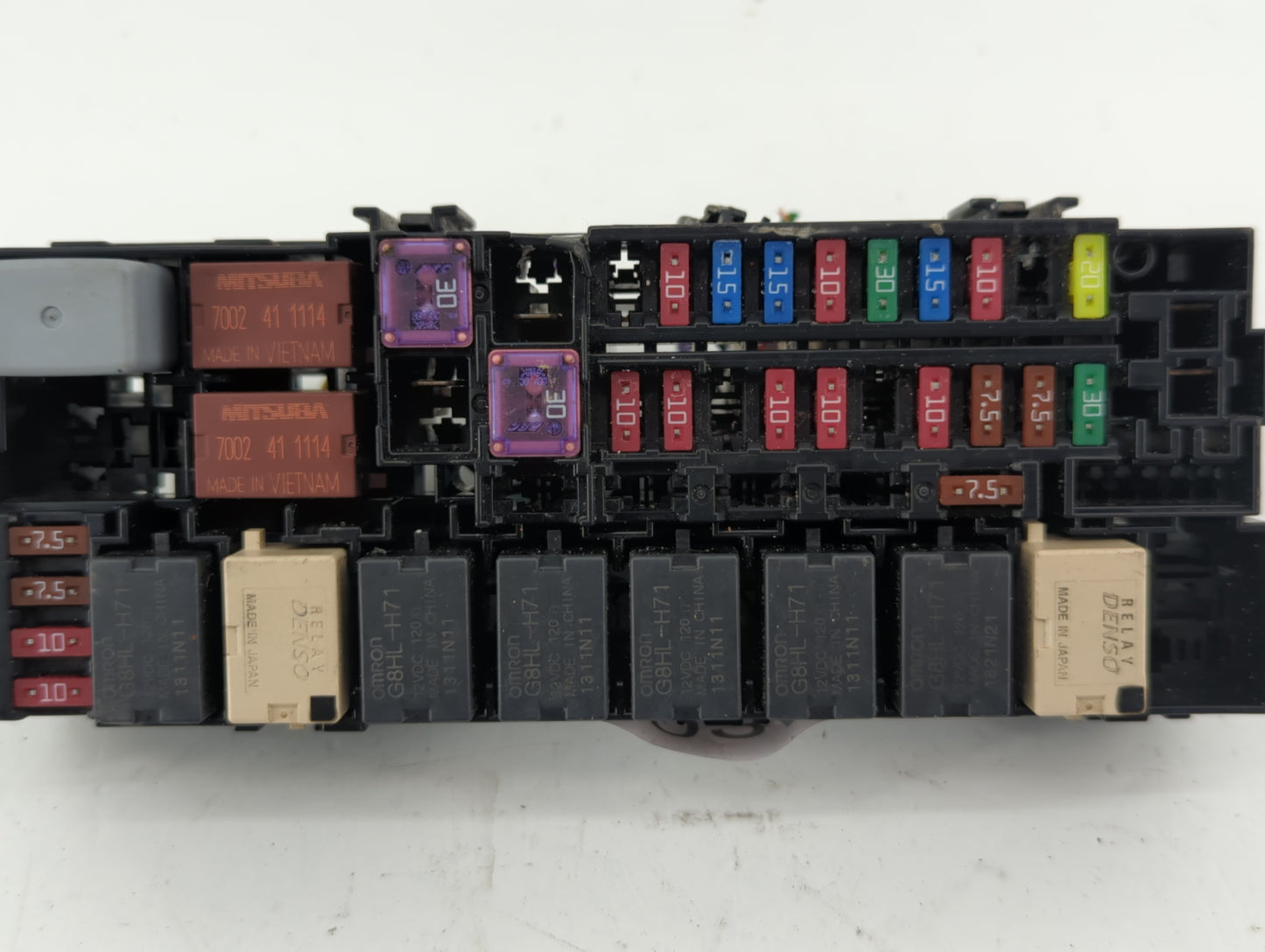 2020-2022 Honda Hr-V Fusebox Fuse Box Panel Relay Module P/N:7002 41 1114 G8HL-H71 Fits Fits 2020 2021 2022 OEM Used Auto Pa
