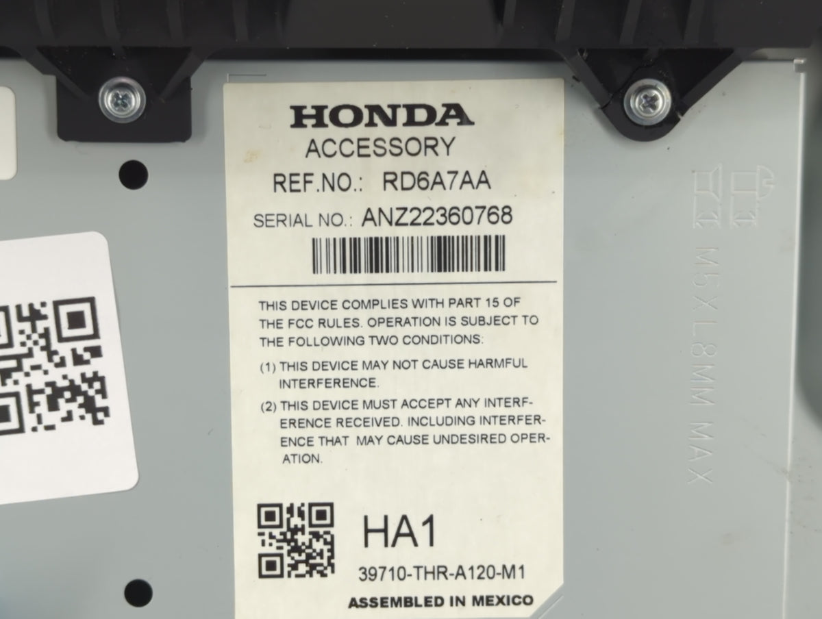 2021 Honda Odyssey Information Radio Display Screen - Oemusedautoparts1.com