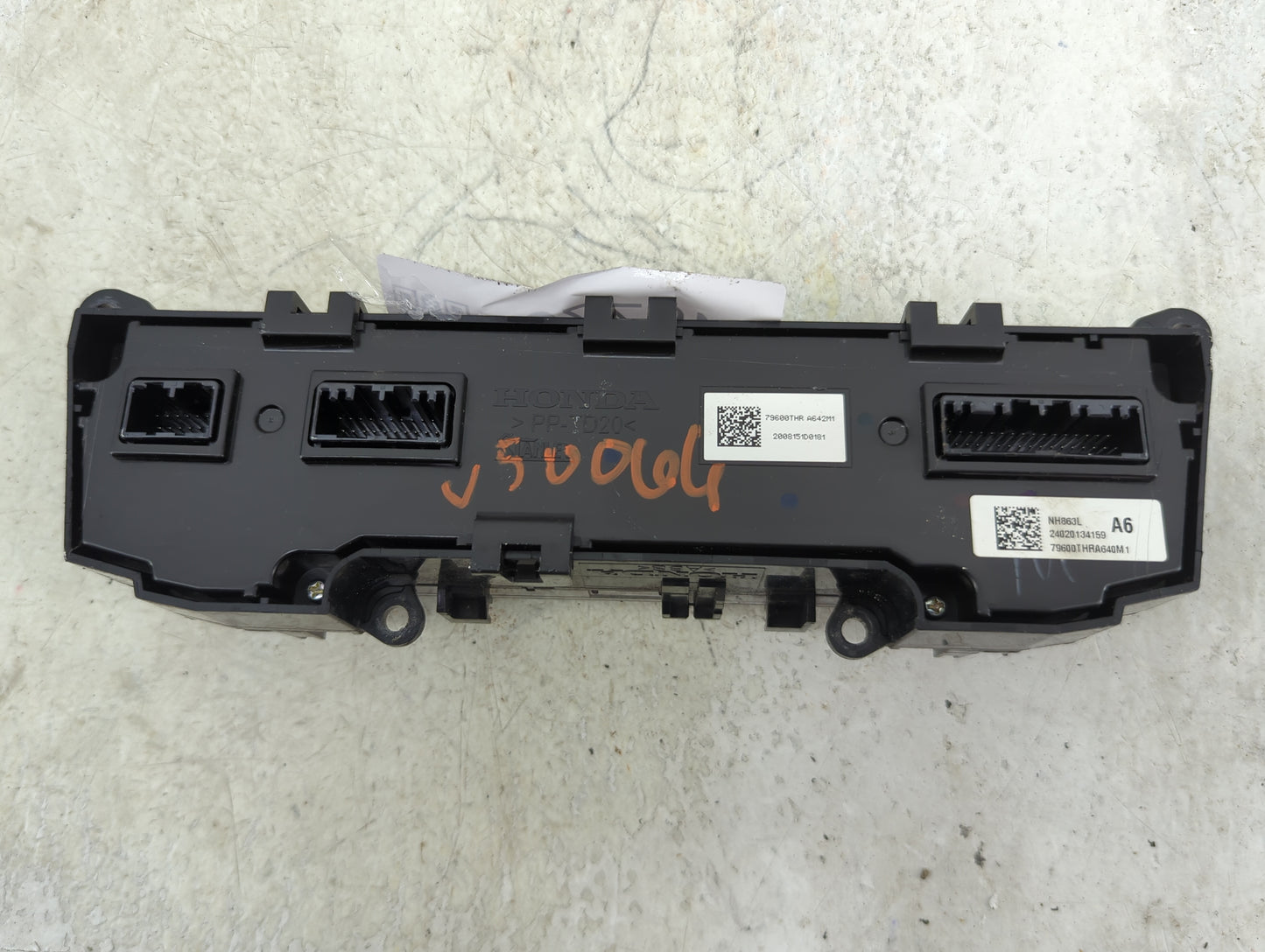 2021 Honda Odyssey Climate Control Module Temperature AC/Heater Replacement P/N:79600THRA640M1 79608THRA642M1 Fits OEM Used 