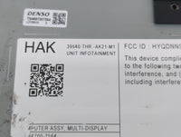 2021 Honda Odyssey Am Fm Cd Player Radio Receiver - Oemusedautoparts1.com