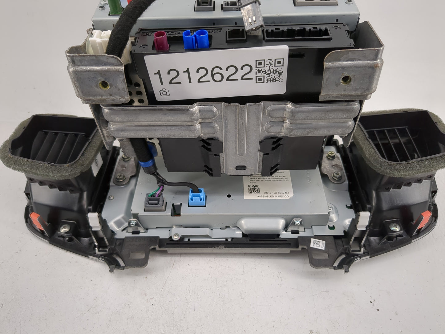2019-2022 Honda Passport Radio AM FM Cd Player Receiver Replacement P/N:39540-TGS-AG30-M1 Fits Fits 2019 2020 2021 2022 OEM 