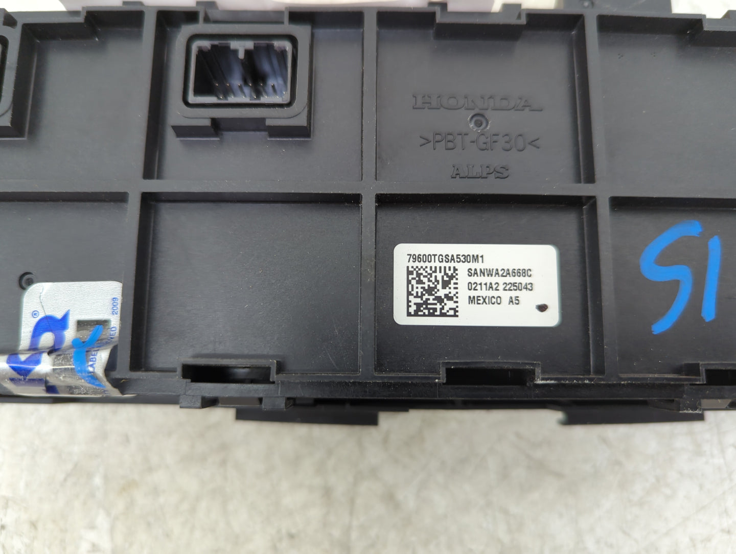 2019-2022 Honda Passport Climate Control Module Temperature AC/Heater Replacement P/N:79600GSA530M1 79600TGSA430M1 Fits OEM 